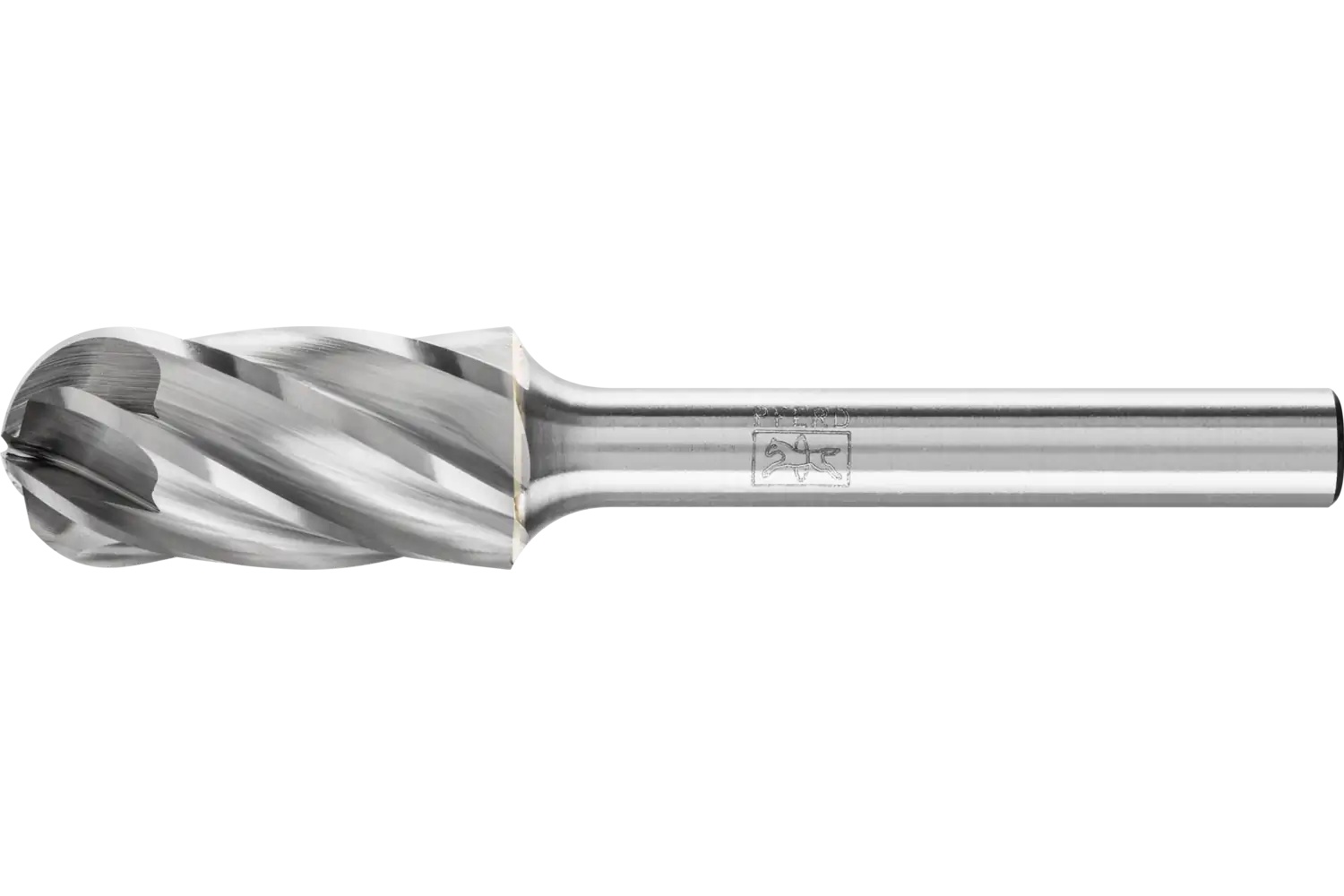 Picture of Pferd Carbide Bur SC-5 Cylindrical Radius End ALU Cut 1/2" x 1" x 1/4" Shank